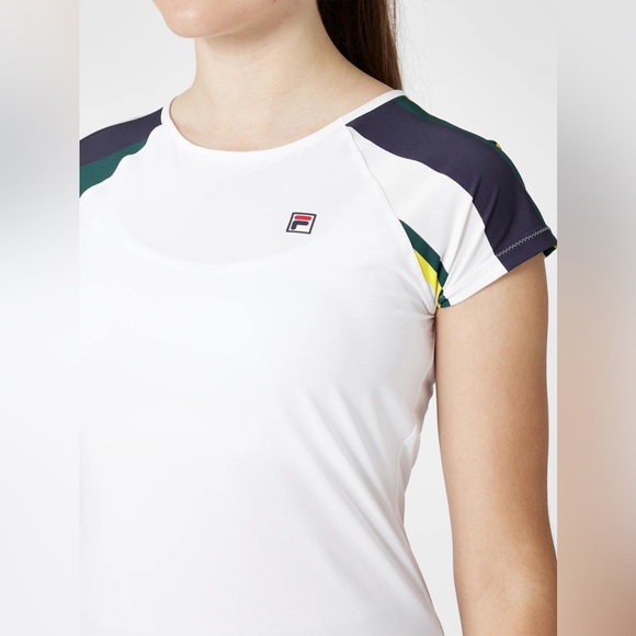 FILA Women's Heritage Short Sleeve Top - Picture 5 of 6